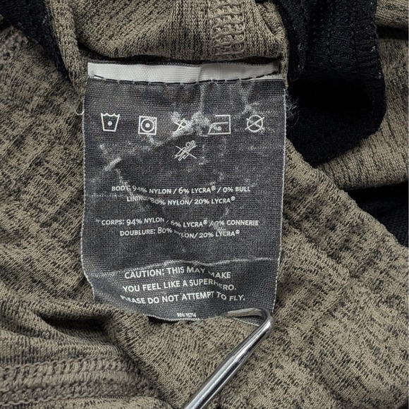 NOBULL Lightweight Knit Shorts Mens Large Heather Brown Workout Lifting Active - Picture 9 of 9